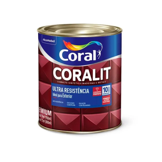 Coralit Esmalte Alto Brilho Branco – Galão 3,6 L